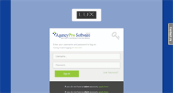 Desktop Screenshot of luxtalent.agencyprosoftware.com
