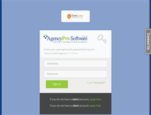 Tablet Screenshot of greerlange.agencyprosoftware.com
